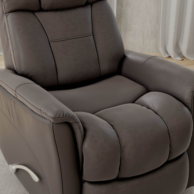 Swivel Glider Recliner With Manual Adjustable Headrest - Omega Lifestyles