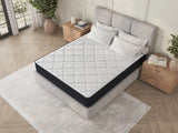 Medium 10-Inch Hybrid Foam Innerspring Full Mattress - Omega Lifestyles