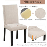 5-Piece Faux Marble Dining Table Set With Cushioned Chairs - Omega Lifestyles