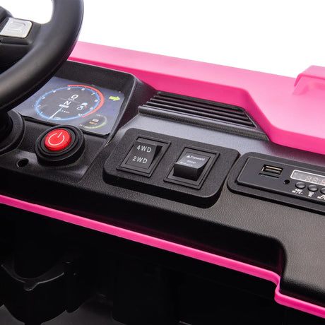 Kids Electric Ride-On Car Spacious 3-Seater 4-Motor Drive - Omega Lifestyles