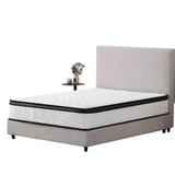 Medium 12-Inch Zoned Pocket Spring Gel Foam Queen Mattress - Omega Lifestyles