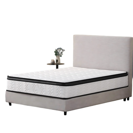 Medium 12-Inch Zoned Pocket Spring Gel Foam Queen Mattress - Omega Lifestyles