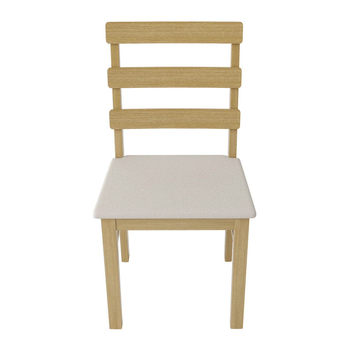 Solid Wood Natural Finish Dining Table And Chair Set - Omega Lifestyles