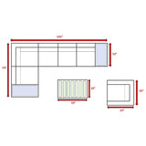Modern Weather-Resistant 9-Piece Wicker Outdoor Seating Set - Omega Lifestyles