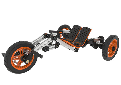 Buildable Kids Aluminum Go Kart Kit With Modular Design - Omega Lifestyles