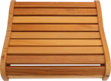 Ergonomic S-Shaped Solid Wood Sauna Backrest - Omega Lifestyles
