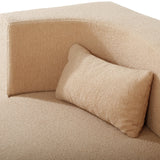 2-in-1 Convertible Full Size Teddy Fabric Sofa Bed - Omega Lifestyles