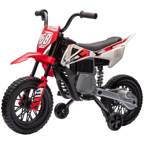 12V Kids Electric Dirt Bike With Training Wheels - Omega Lifestyles