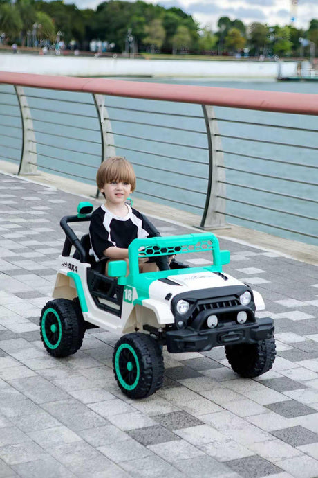 12V Kids Electric Off-Road Ride-On Car With Remote Control - Omega Lifestyles