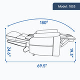 Dual Motor Power Lift Recliner Chair With Massage Heating - Omega Lifestyles