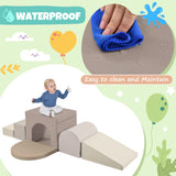 Colorful Soft Foam Climb and Crawl Playset for Toddlers - Omega Lifestyles