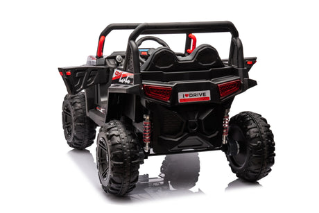 Electric Four-Wheel Drive Kids Ride-On Car With Leather Seat - Omega Lifestyles