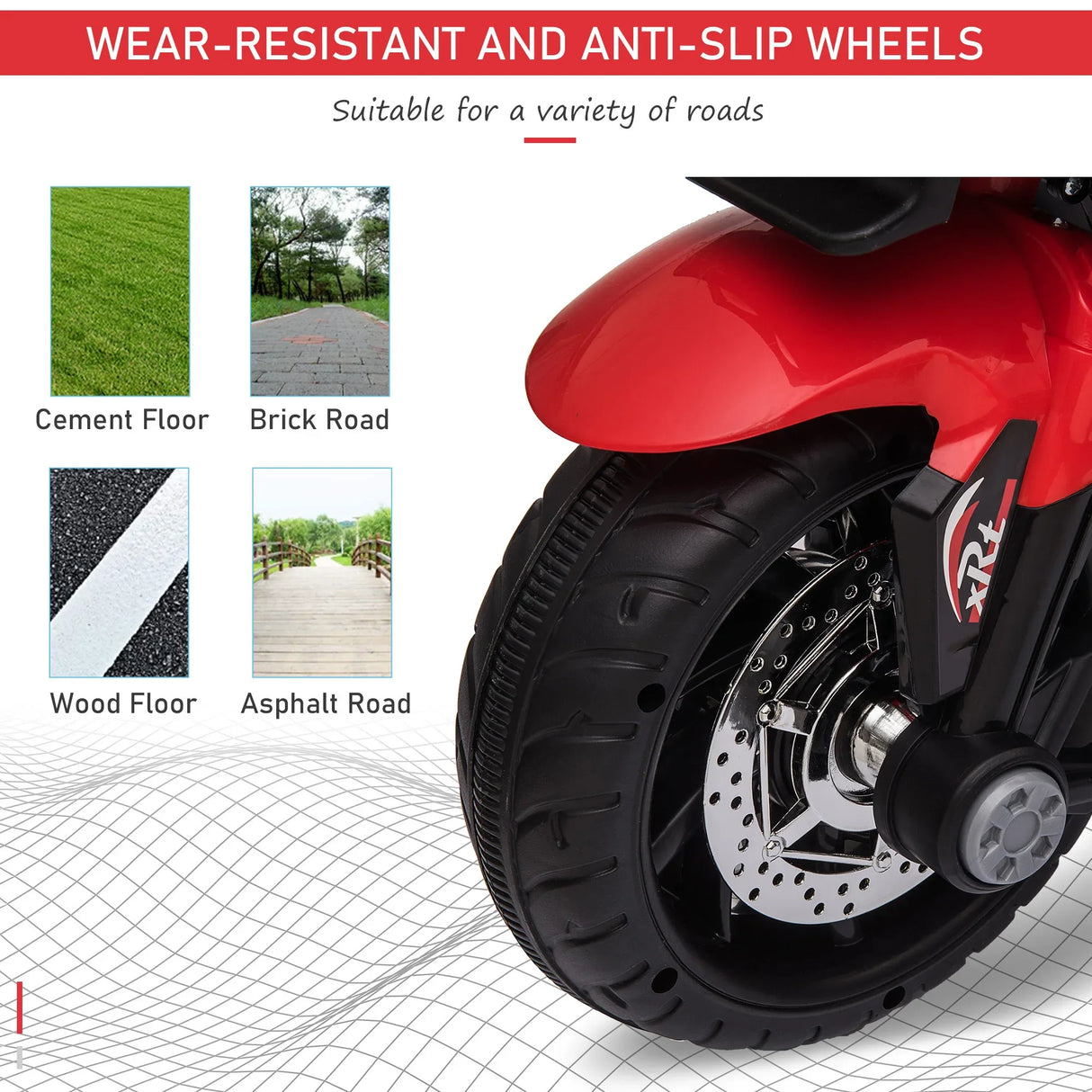 6V Battery-Operated Kids Motorcycle Ride-On Toy - Omega Lifestyles