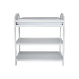 Solid Wood White Changing Table Nursery Furniture - Omega Lifestyles