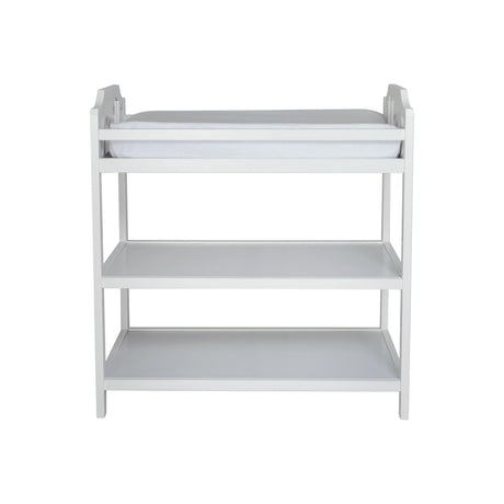 Solid Wood White Changing Table Nursery Furniture - Omega Lifestyles