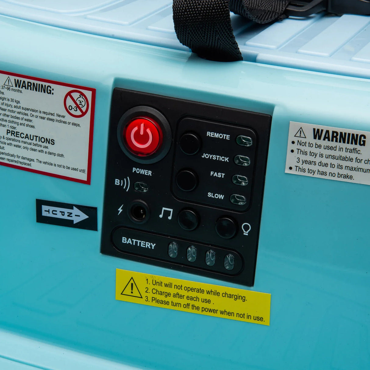 12V Remote Control Kids Bumper Car With LED Lights - Omega Lifestyles