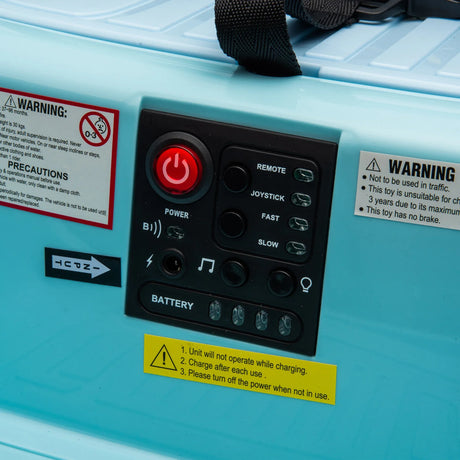 12V Remote Control Kids Bumper Car With LED Lights - Omega Lifestyles