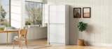 Modern Curved Design Kitchen Pantry Cabinet With Drawer - Omega Lifestyles