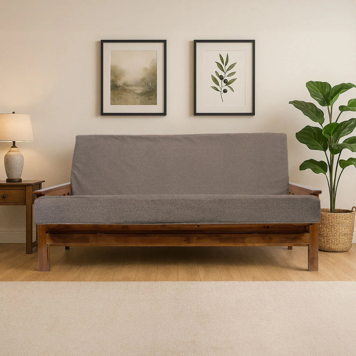 Firm 6-Inch Memory Foam Infused Full XL Futon Mattress - Omega Lifestyles