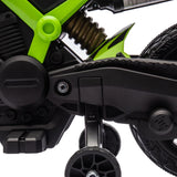 6V Kids Electric Motorcycle With Training Wheels And Sound - Omega Lifestyles
