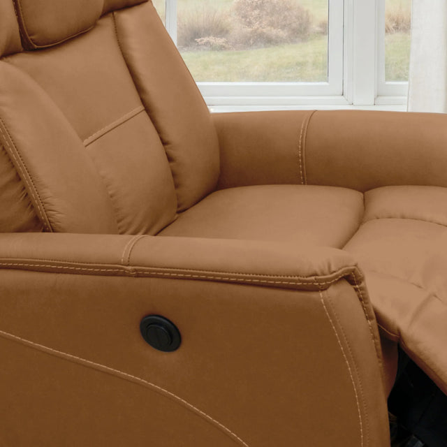 Power Recliner With Manual Headrest And Power Footrest - Omega Lifestyles