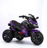 12V Kids Ride-On Motorcycle With PU Seat Training Wheels - Omega Lifestyles