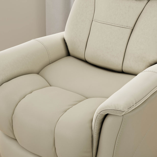 Swivel Glider Recliner With Manual Adjustable Headrest Footrest - Omega Lifestyles