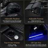 Ultra Plush Top-Grain Nappa Leather Power Recliner - Omega Lifestyles