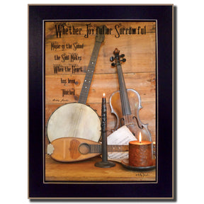 Music By Billy Jacobs Framed Printed Wall Art Poster - Omega Lifestyles
