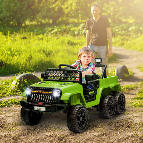 12V 4x4 Kids Electric Ride-On Car With Remote Control - Omega Lifestyles