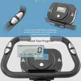 Folding Magnetic Resistance Exercise Bike With LCD Display - Omega Lifestyles