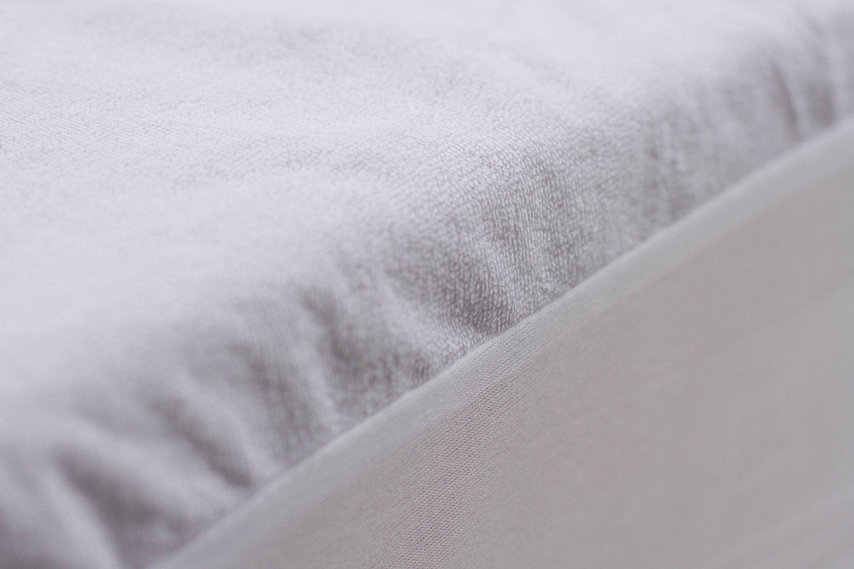 Hypoallergenic Cotton Terry Loop California King Mattress Protector - Sleep Galleria