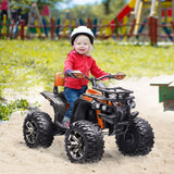 Kids Ride-On Four-Wheeler ATV Toy With Music - Omega Lifestyles