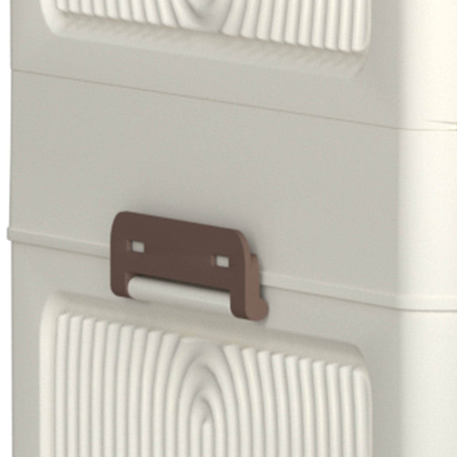 Portable Cream White Magnetic Door Closet Organizer - Omega Lifestyles