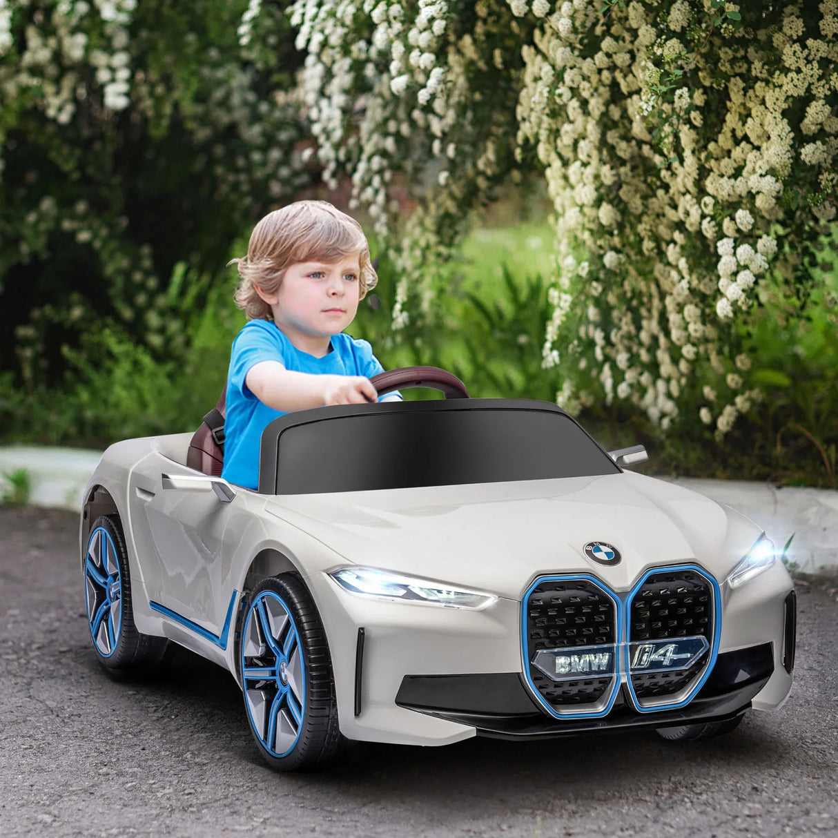 12V Licensed BMW Kids Electric Ride On Car With Remote Control - Omega Lifestyles