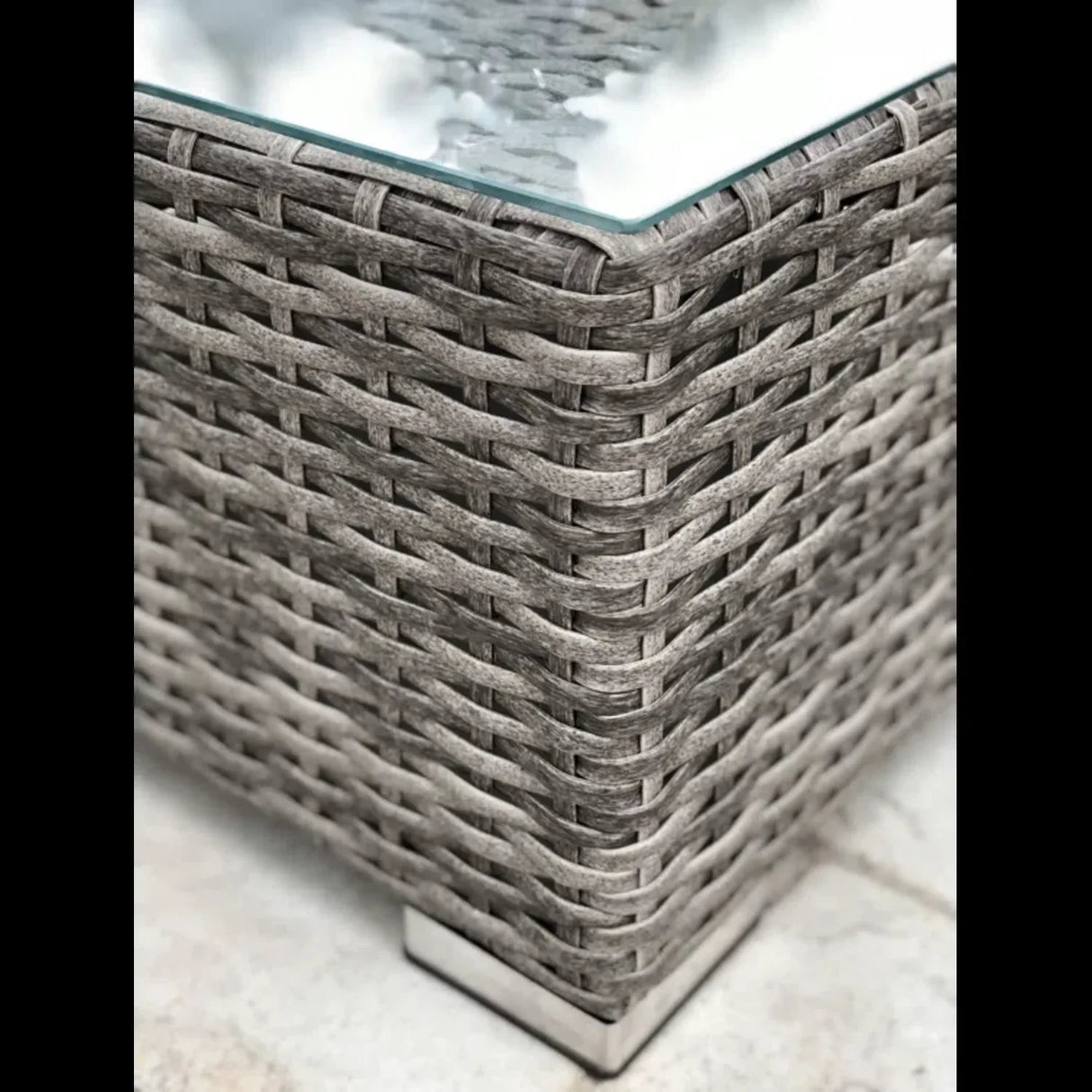 Fully Assembled 7-Piece 6-Seater Patio Wicker Sofa Set - Omega Lifestyles