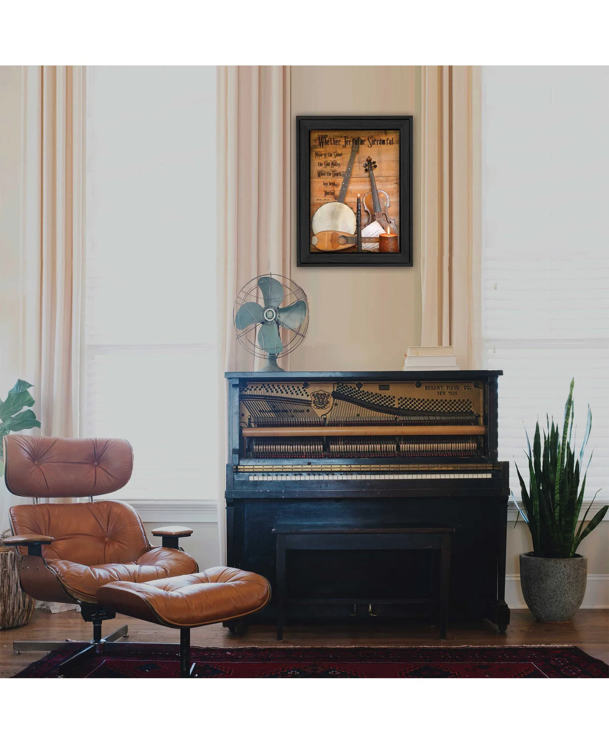 Framed Multicolor MDF Wall Art Poster - Omega Lifestyles