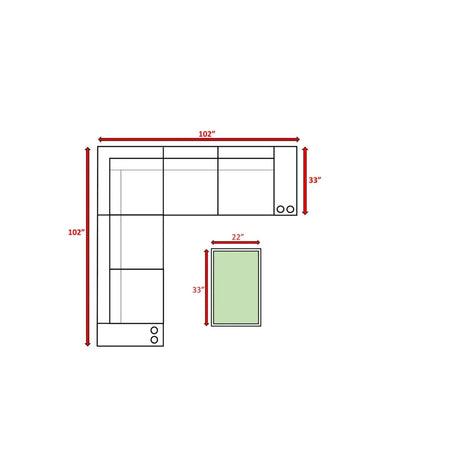 8-Piece Grey Mix Wicker Outdoor Seating Group With Cushions - Omega Lifestyles