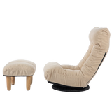 Adjustable Japanese Style Reclining Cotton Sofa Chair - Omega Lifestyles