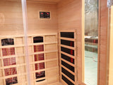 2 to 3 Person Hemlock Wood Low EMF Far Infrared Sauna - Omega Lifestyles