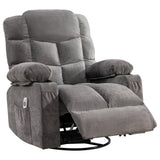 Oversized Soft Massage Recliner Chair With Heating - Omega Lifestyles