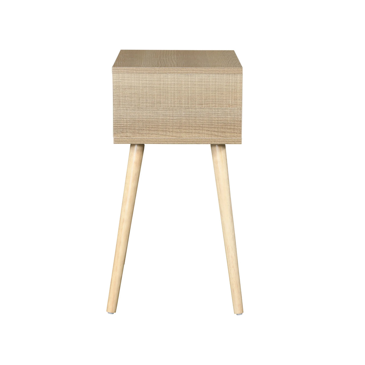 Mid-Century Modern MDF Side Table With Drawer - Omega Lifestyles