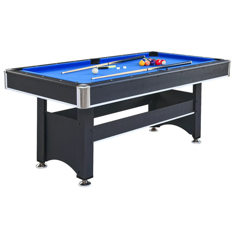 6-Foot Pool Table With Removable Table Tennis Top - Omega Lifestyles