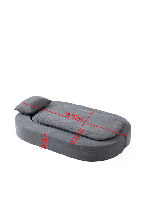 Foldable Memory Foam Convertible Sofa Bed Twin - Omega Lifestyles