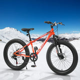 24-Inch Fat Tire Mountain Bike With Shimano Gearing - Omega Lifestyles