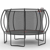 12-Foot Galvanized Steel Outdoor Garden Trampoline - Omega Lifestyles