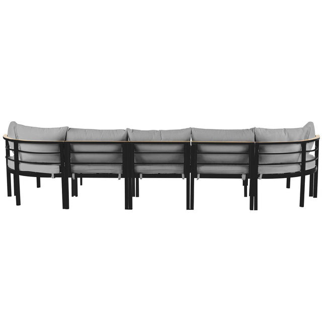 Modern Outdoor Sectional Patio Furniture Set With Cushions - Omega Lifestyles