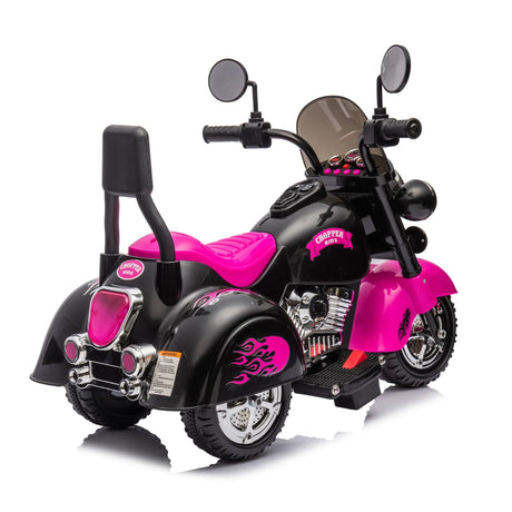 Kids 6V Battery Powered 3-Wheel Ride On Motorcycle Toy - Omega Lifestyles