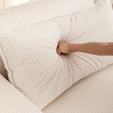 Corduroy Foam High-Density All-Foam Lounge Chair - Omega Lifestyles