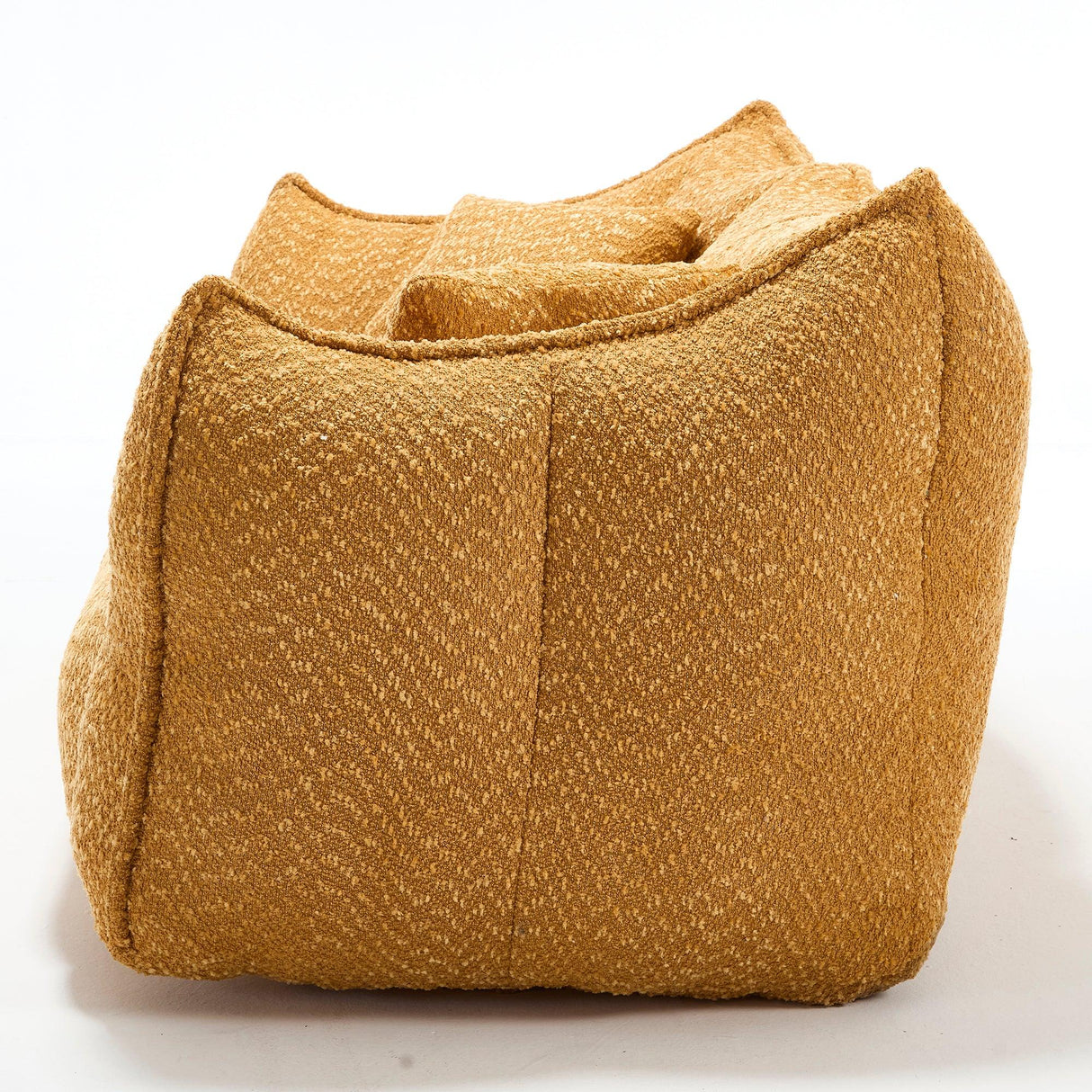 Chenille Dual Bean Bag Chair With Foam Core - Omega Lifestyles